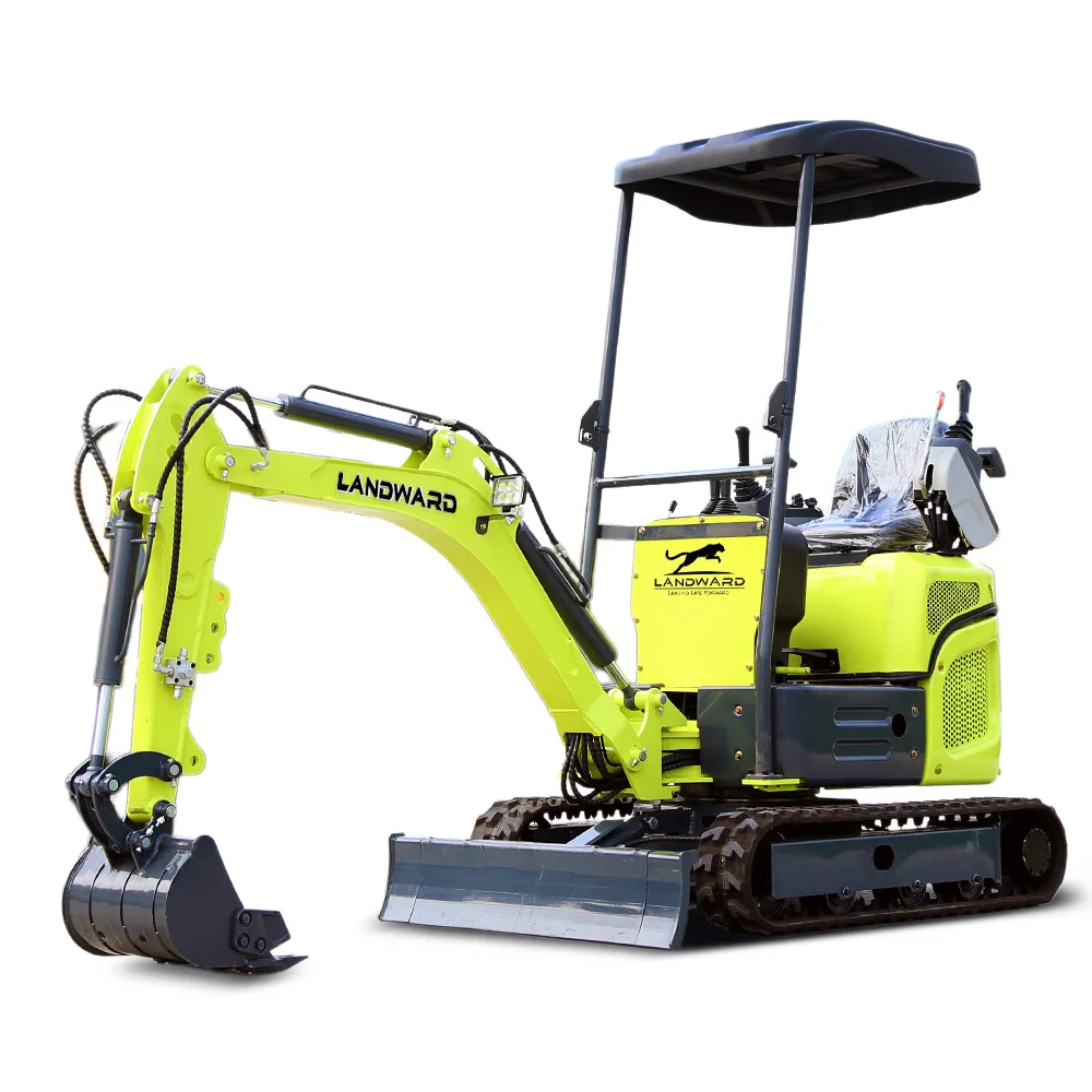 토공 기계 유압 고무 크롤러 미니 굴삭기, 고효율 과수원 CE 트렌치 굴착기, 맞춤형 1200kg, XT12pro
