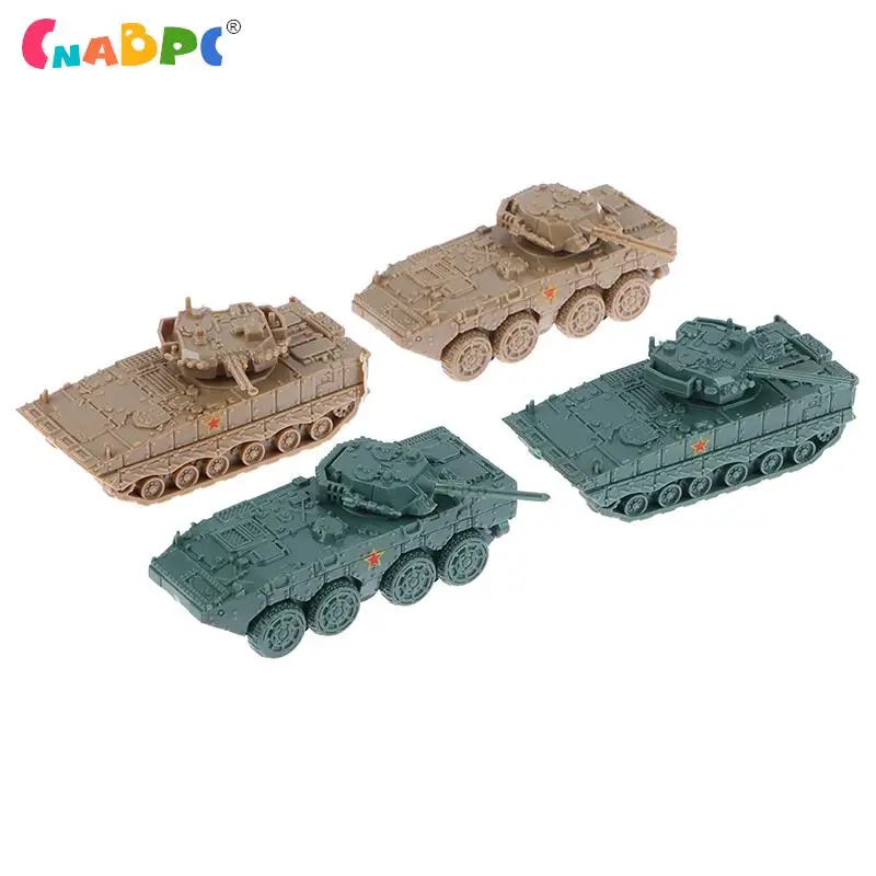 

1/4pcs 4D 1/144 China 09 Amphibious Infantry Fighting Vehicle 04A Model Battle Tank Plastic Children's Toys New Year Gift