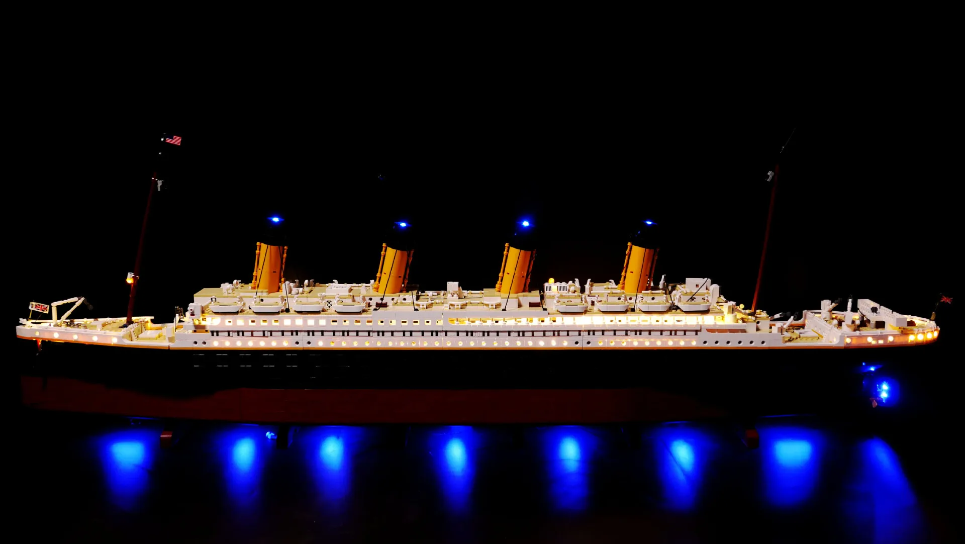 Auf Lager 9090 stücke Titani kompatibel Titanic große Kreuzfahrt schiff Schiff Dampfschiff Ziegel Bausteine Kinder DIY Spielzeug Geschenke