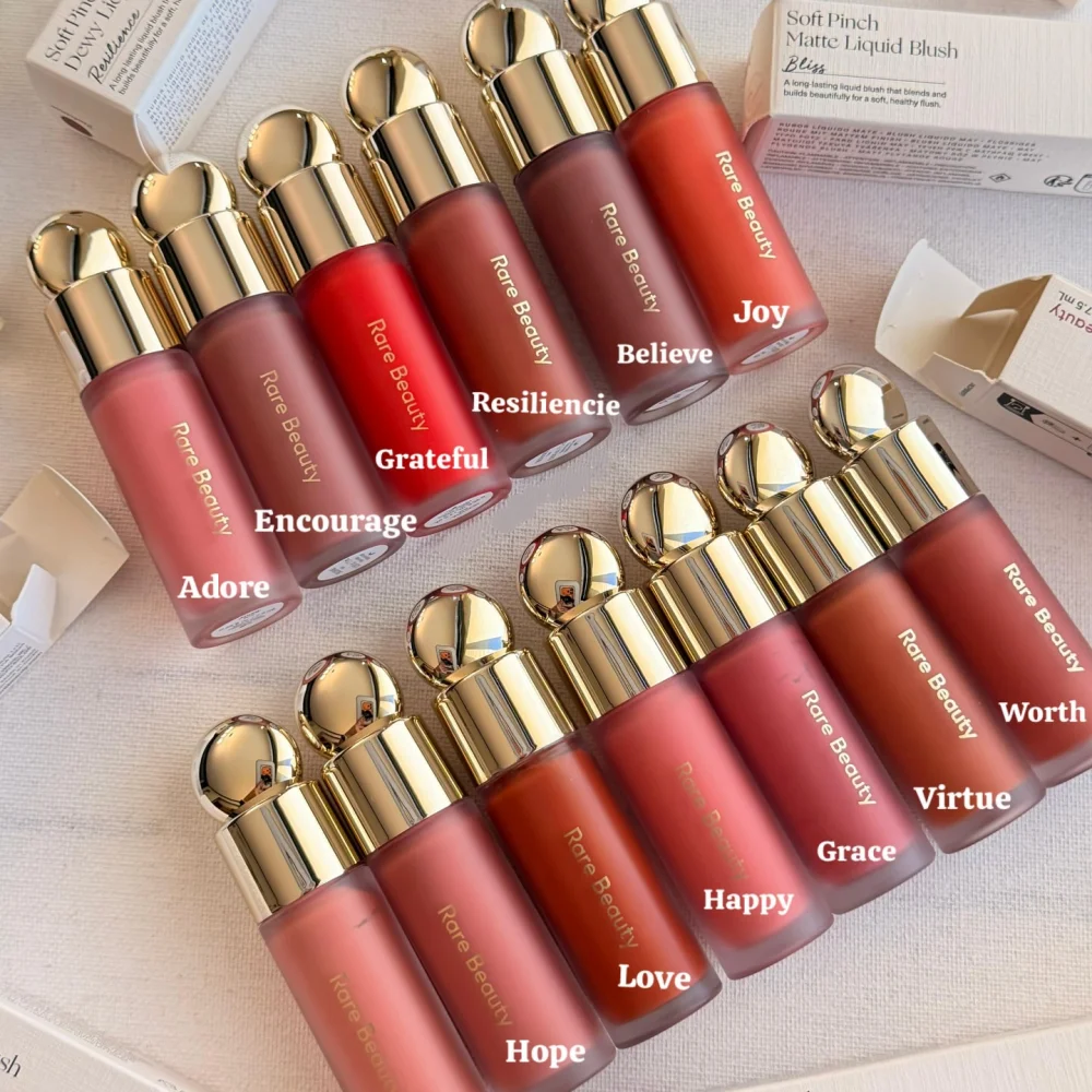 Rare Beauty Soft Pinch Liquid Blush Ultra Pigmented Botanical Nourish Non Comedogenic Water Resistant Smudge Proof Makeup Gifts