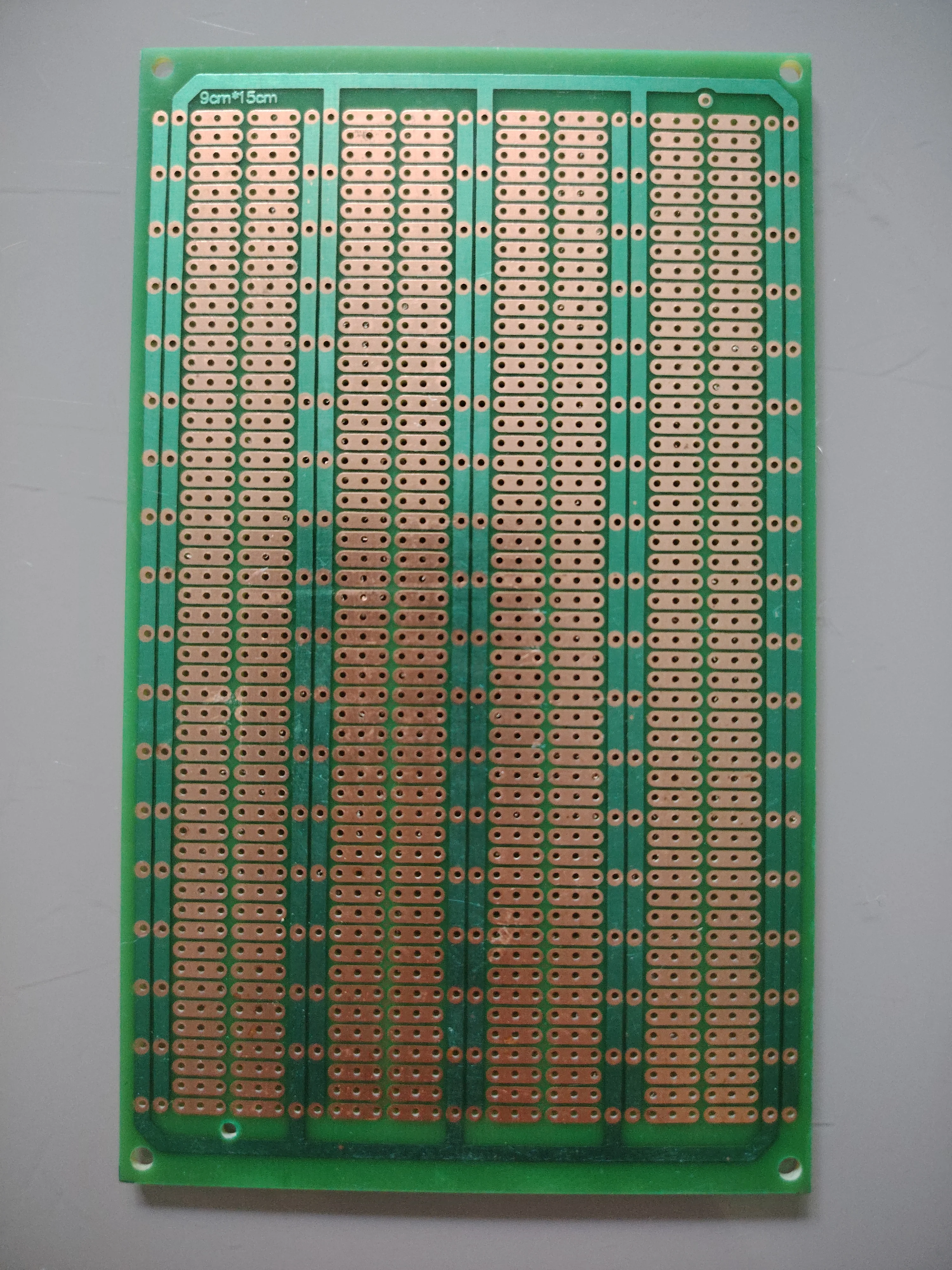 2pcs Stripboard Veroboard 9x15cm 3er joint hole PCB fiberglass circuit board vero printed Platine breadboard Prototype adapter
