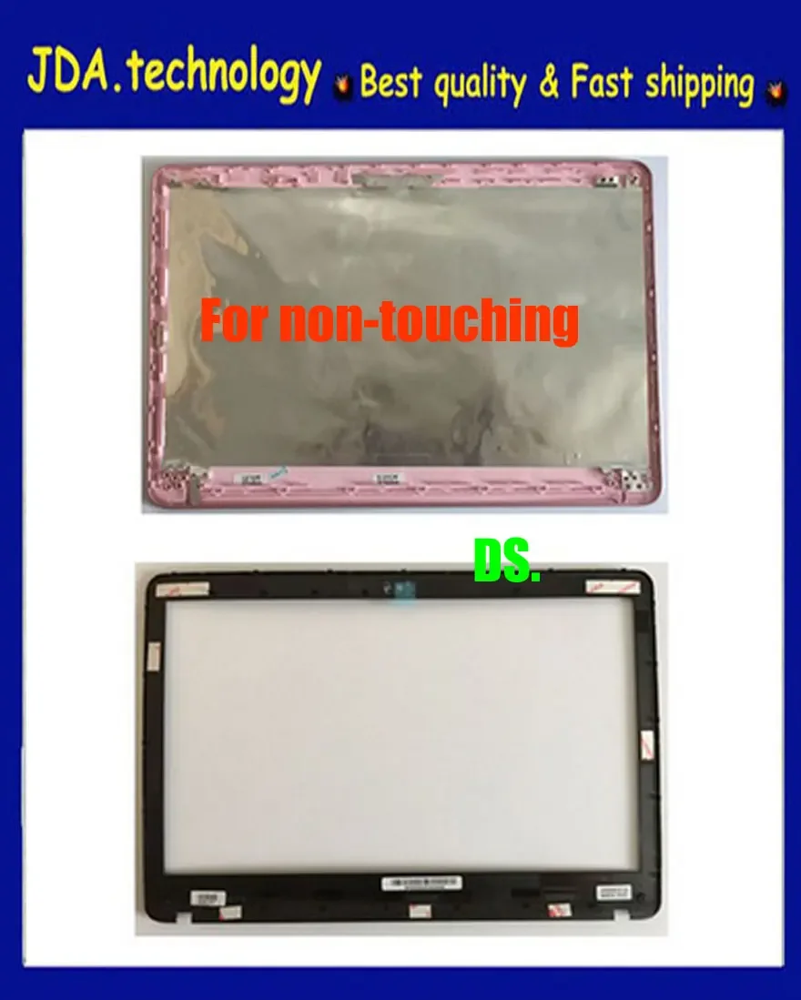 wellendorff       New/Orig for SONY Vaio SVF153 SVF152 SVF152A SVF152A29V SVF152c29M back cover & front bezel for Non-Touch,Pink