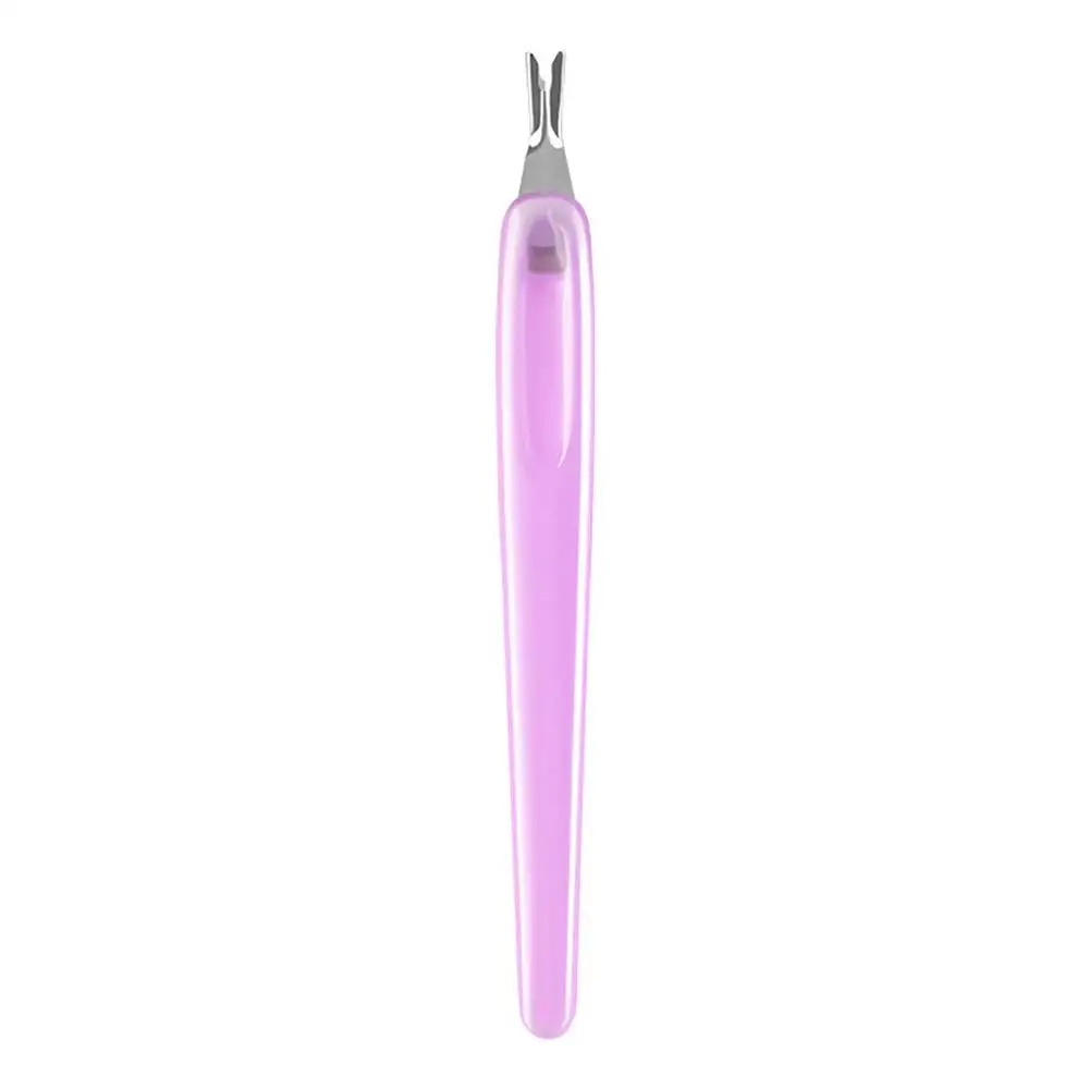 Cuticle Pusher Softening Cuticle Remove Dead Skin Convenient Popular Stainless Steel Best Selling Nail Nutrition Oil Nursing Pen