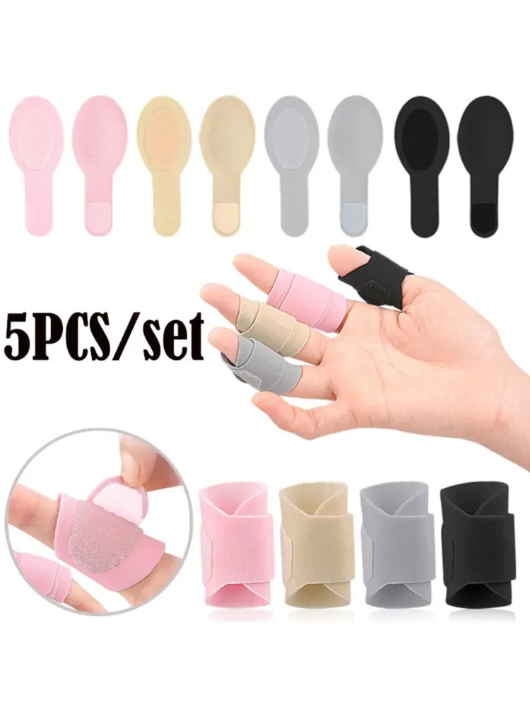 Attelle de doigt réglable, attelle de doigt réglable pour redressage des doigts, correcteur, soulagement de la douleur de l'arthrite, 5/10 pièces