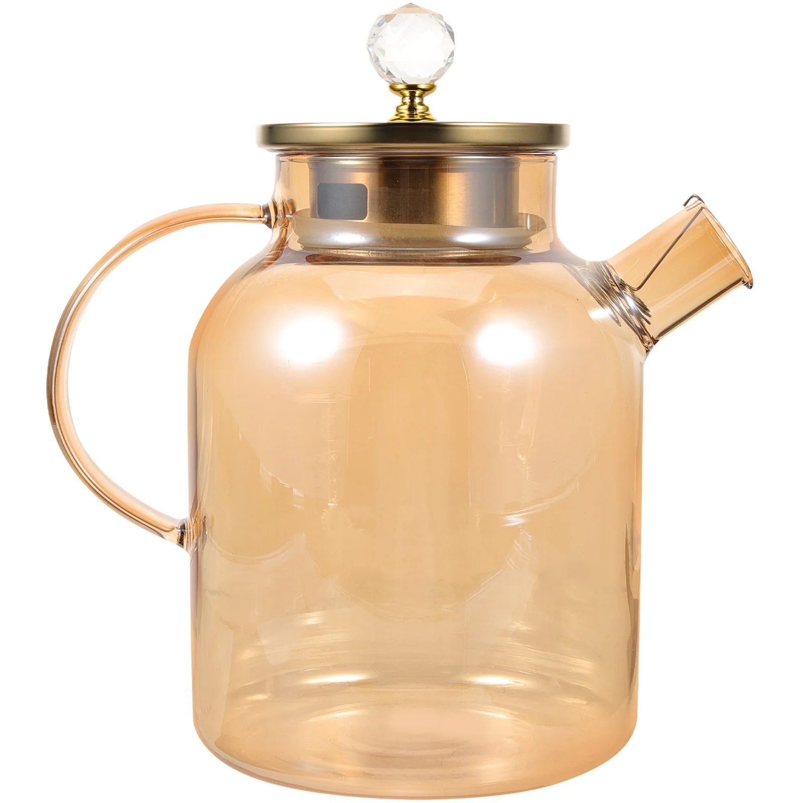 

Premium Glass Cold Water Pitcher Large Capacity High Temperature Resistant Ergonomic Handle Perfect for Juice Tea Coffee