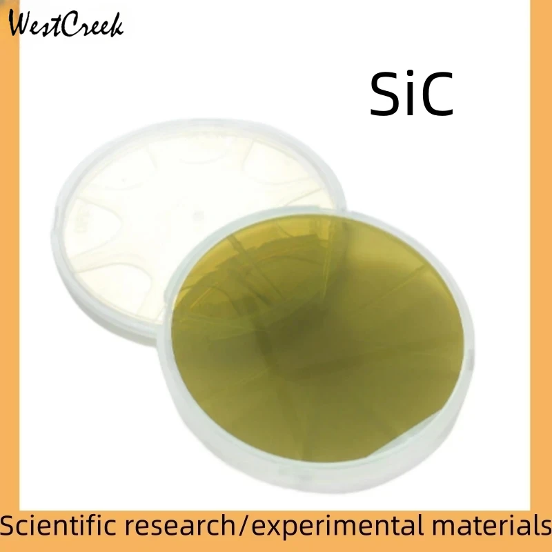 WESTCREEK Customized 4-inch conductive/semi insulating silicon carbide chips/optoelectronic research experiments