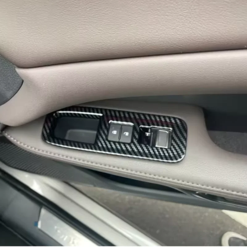 ABS Car Window Glass Lift Button Switch Panel Cover Trim Auto Accessories For Lexus RX 350 350h 450h+ 500h  2023 2024