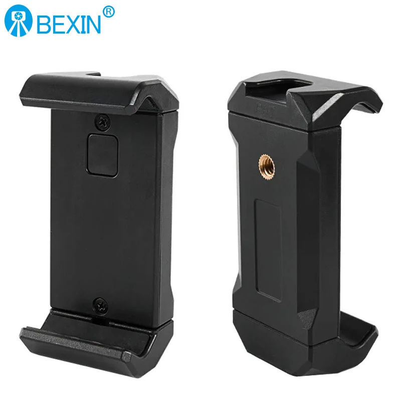 Novo atualizado sapata clipe do telefone móvel braçadeira suporte suporte montagem universal suporte do telefone móvel para monopé