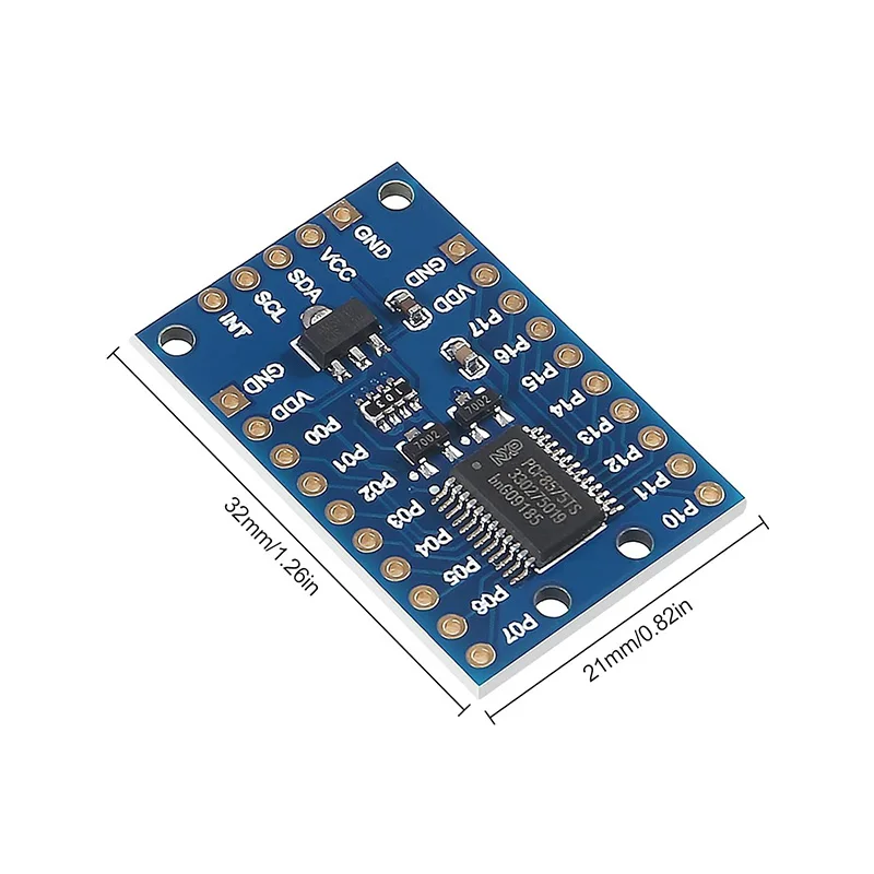 PCF8575 Module IO Expansion Board DC 2.5-5.5V I2C Control Board 2 to 16 IO Ports For Arduino