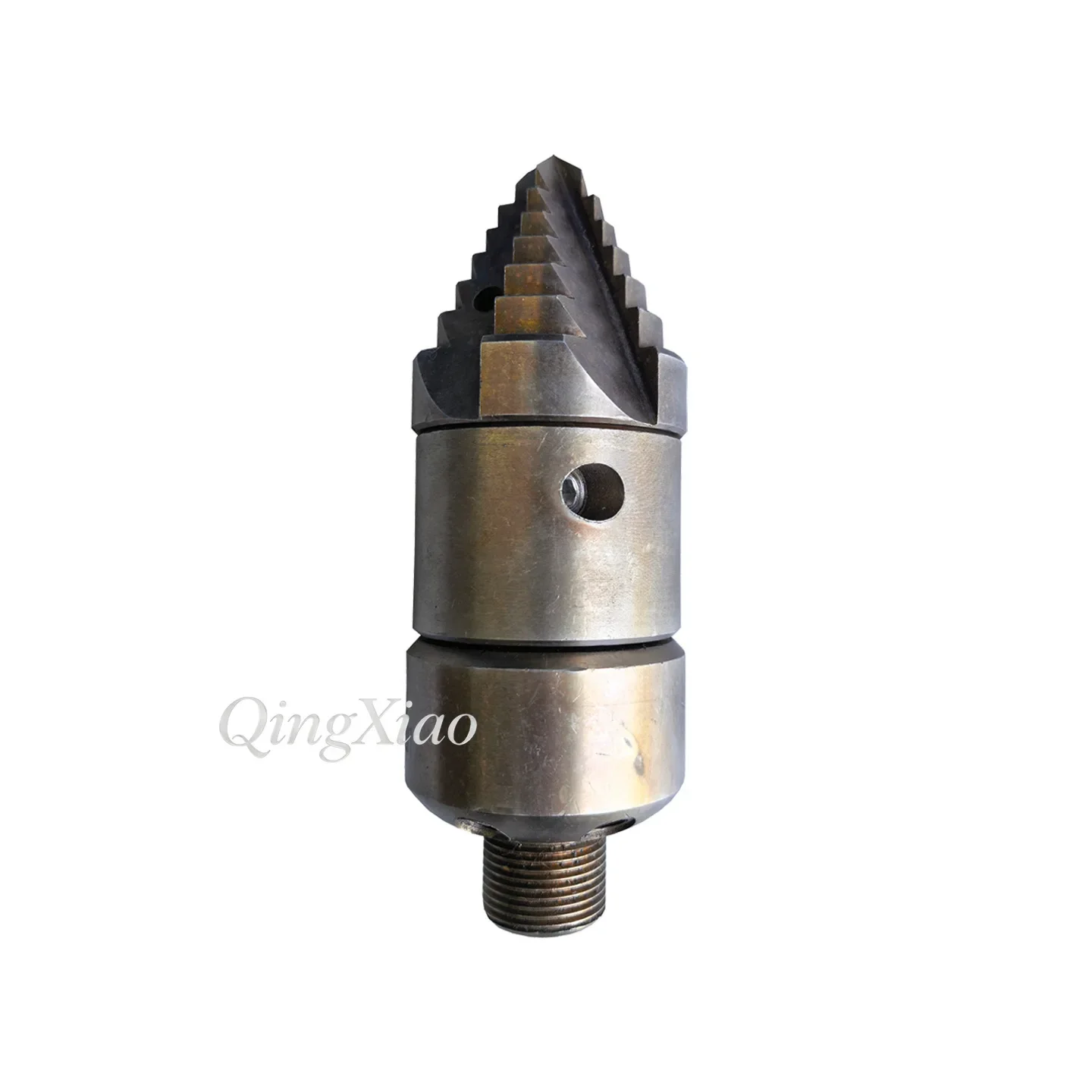 ##1KG Corrosion Proof Ceramic Barb Rat Head Nozzle For Sewage Suction Truck Drain Jet Spare Parts For Pipeline Washing Equipment