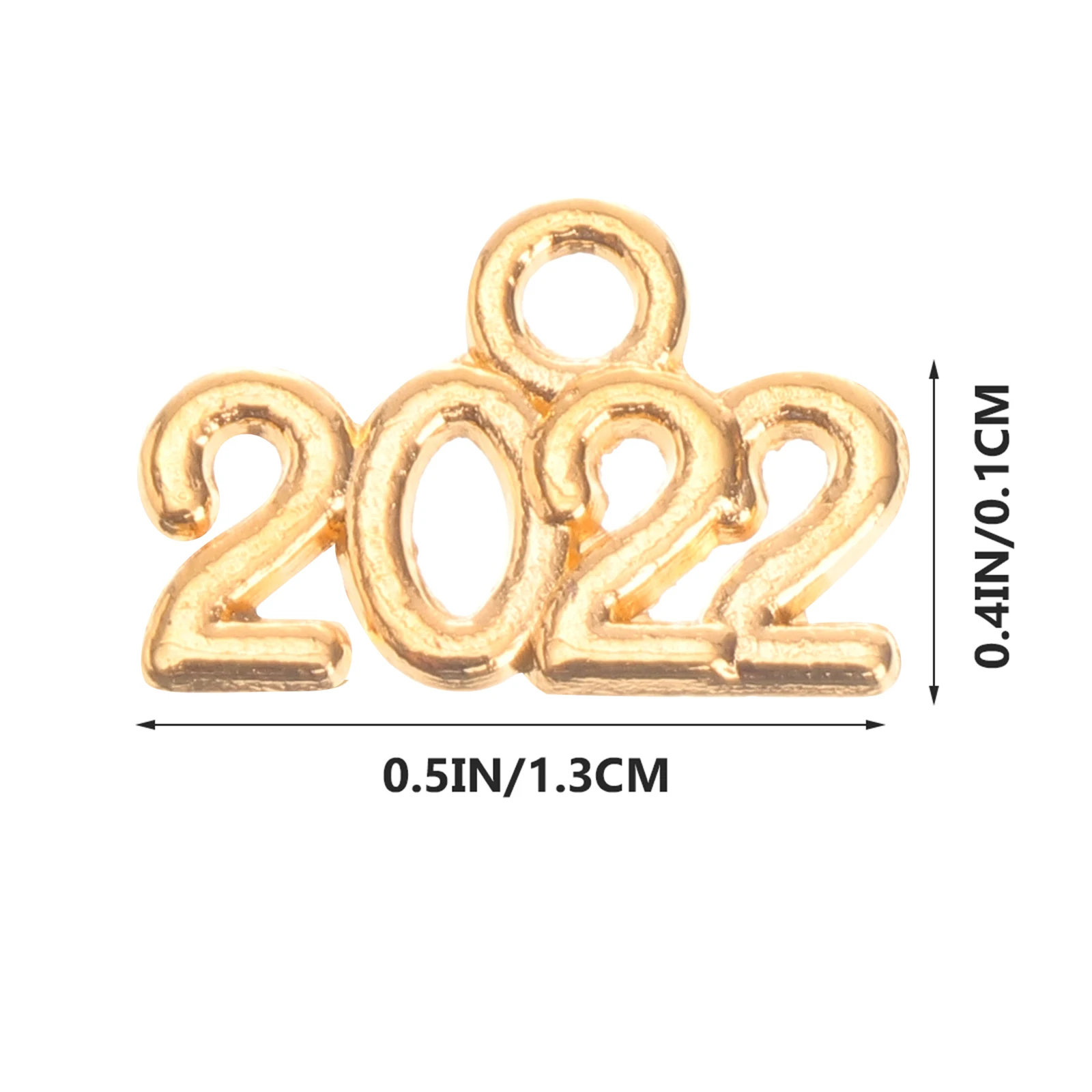 

100 Pcs Alloy Jewelry Accessories Metal Pendant Key Charms Ornaments Vintage for Making