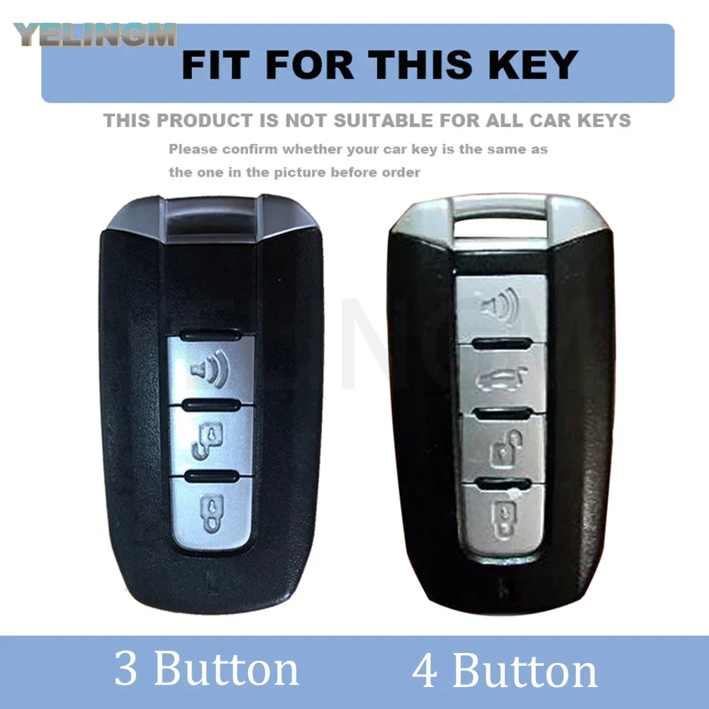 Smart Key Case Cover For Ssangyong Actyon Kyron Rodius Tivolan Ssangyong Korando C Rexton W Car Shell Fob Holder Soft TPU - view 2