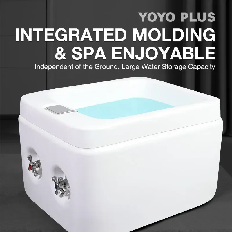 

Acrylic footbath fiberglass simple massage spa foot spa store hotel foot washing