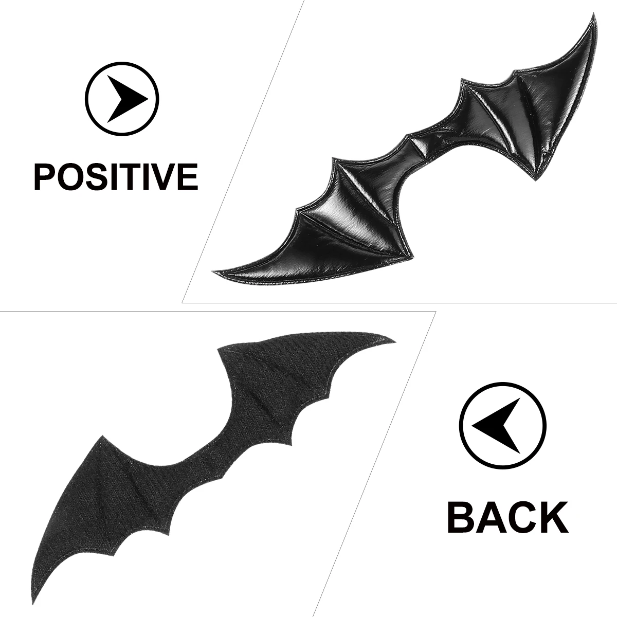 

5Pcs DIY Bat Wings Hair Ornament Creative Accessories for Halloween Hairpin Shoes Clothes Decoration Gift DIY Hair Accessories