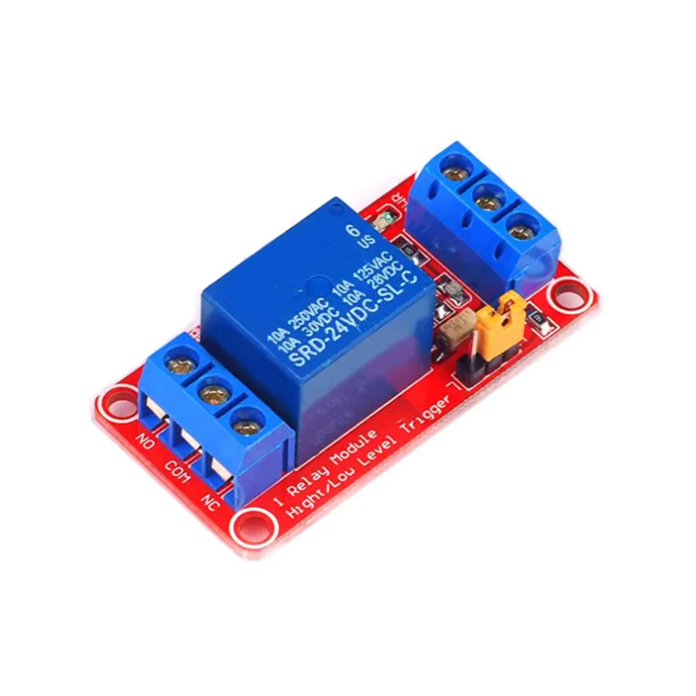 5V 12V 24V One 1 Channel Relay Module Board Shield with optocoupler Support High and Low Level Trigger