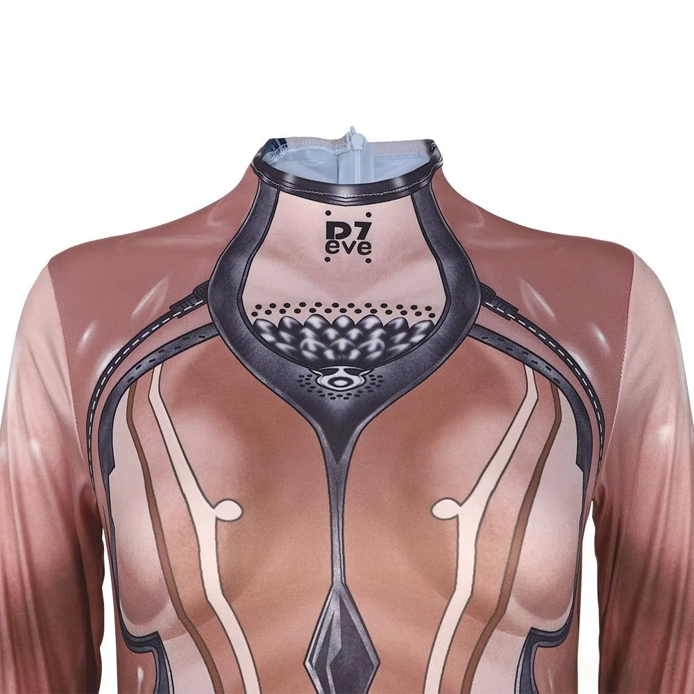 Nuevo Traje Mecánico Metálico de loween, Impresión Digital 3D, Traje de Cosplay de Star Blade Eve, Mono de Moda para Mujer...