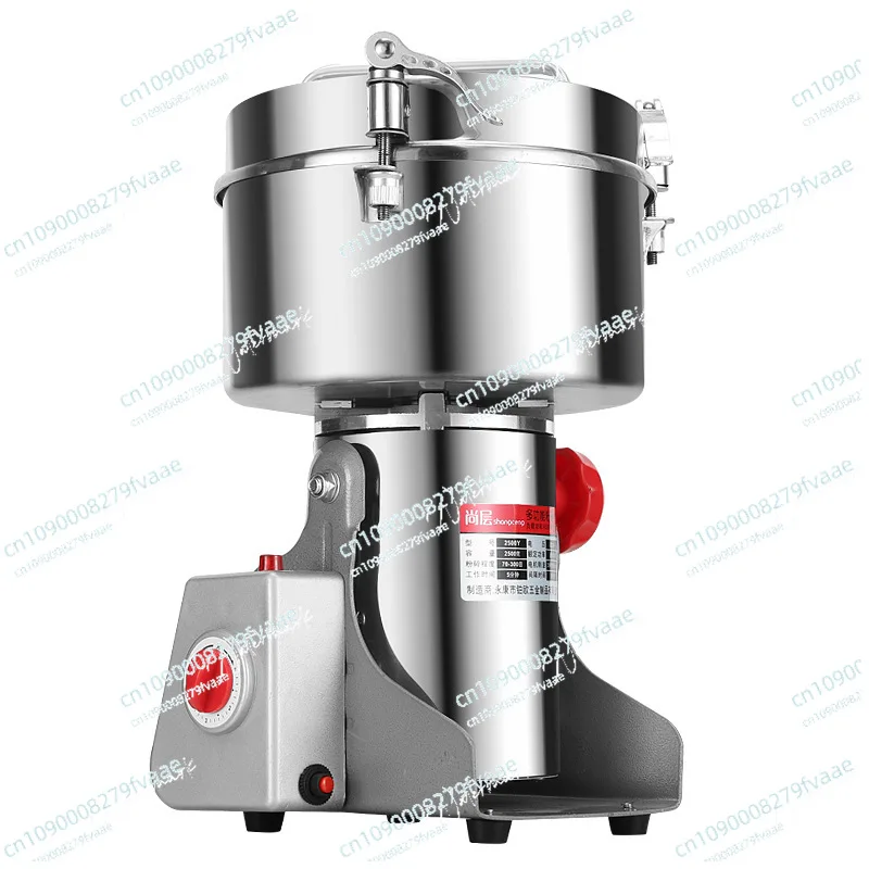 Trituradora de medicina tradicional china de acero inoxidable 304, molinillo ultrafino de grano eléctrico para el hogar