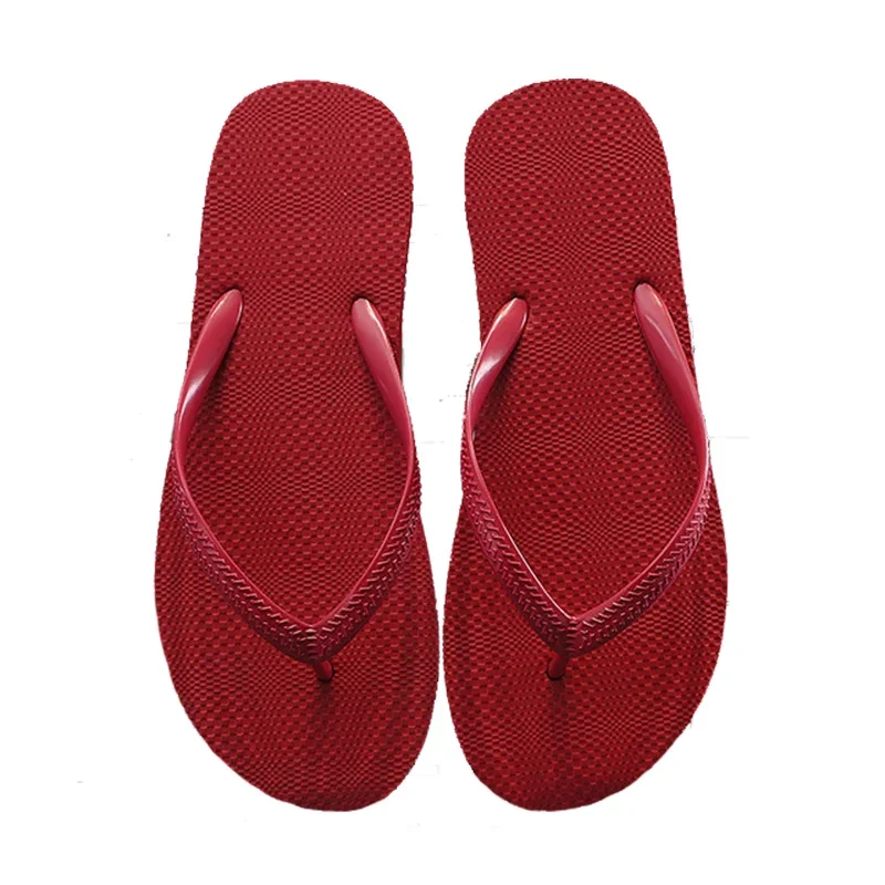 New Summer Women Slippers Student Flip Flops Women Wear Simple Fashion Trend Pinch Seaside Beach Sandals & Slippers Ladies