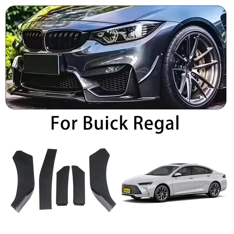 5-Segment Adjustable Front Bumper Lip Splitter Body Kit For Buick Regal body kits