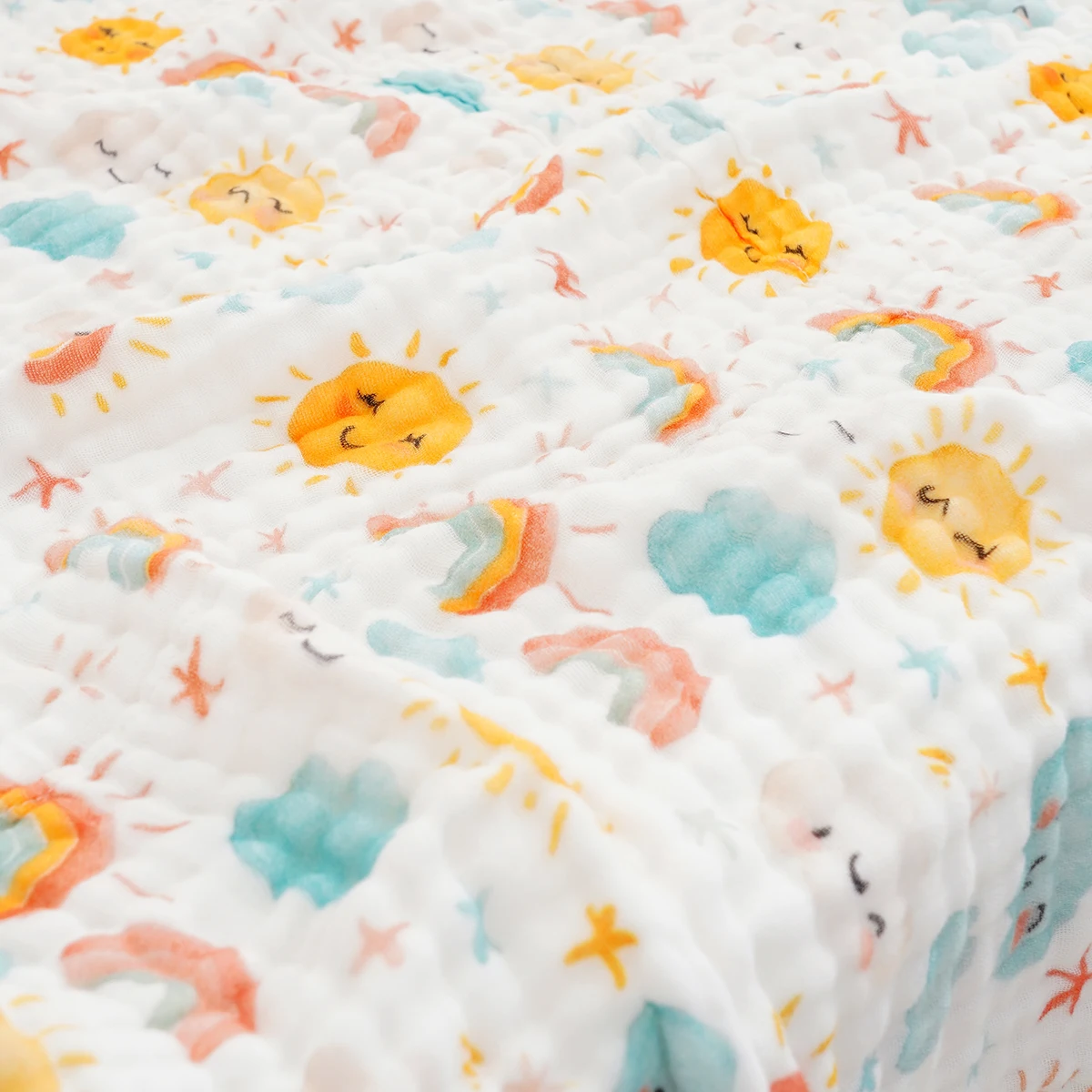 جديد الخريف الشتاء رشاقته الدفء 100% القطن الطفل الشاش قماط بطانية الرضع منشفة استحمام الوليد لحاف حجم 110x110 سنتيمتر #4