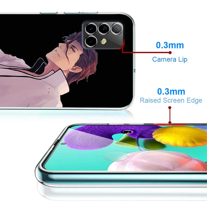 Bleach Aizen Sousuke Phone Case For Samsung Galaxy A15 A14 A13 A12 A55 A54 A53 A52 A35 A34 A33 A32 A25 A24 A23 A22 A04S A03S A02