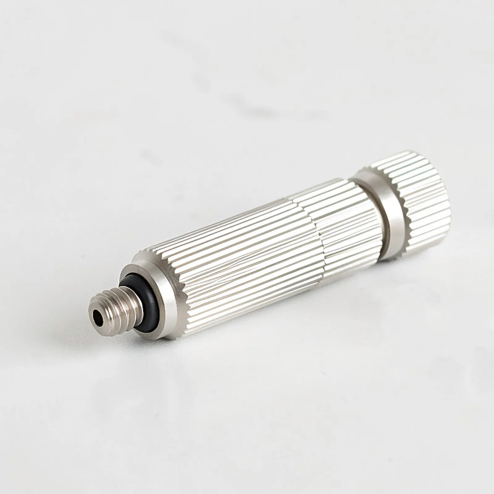 5Pcs Copper Mist Nozzle 3/16'' Thread 0.006'' 0.15mm Orifice Greenhouse Misting Cooling Nozzle Atomizing Sprayer Garden Mister