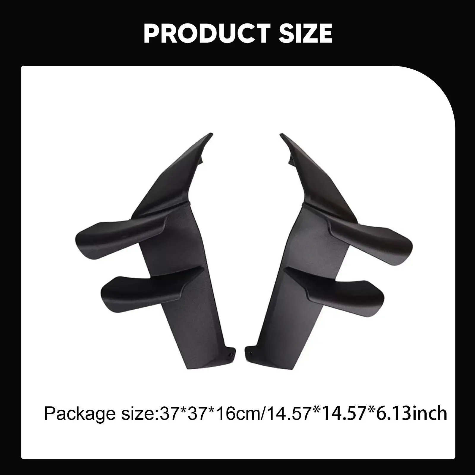 

Motorcycle Side Fairing Wind Deflector Professional Replacement for Yamaha MT-09 MT09 SP 2024 2025 Mini Motorcycle Parts