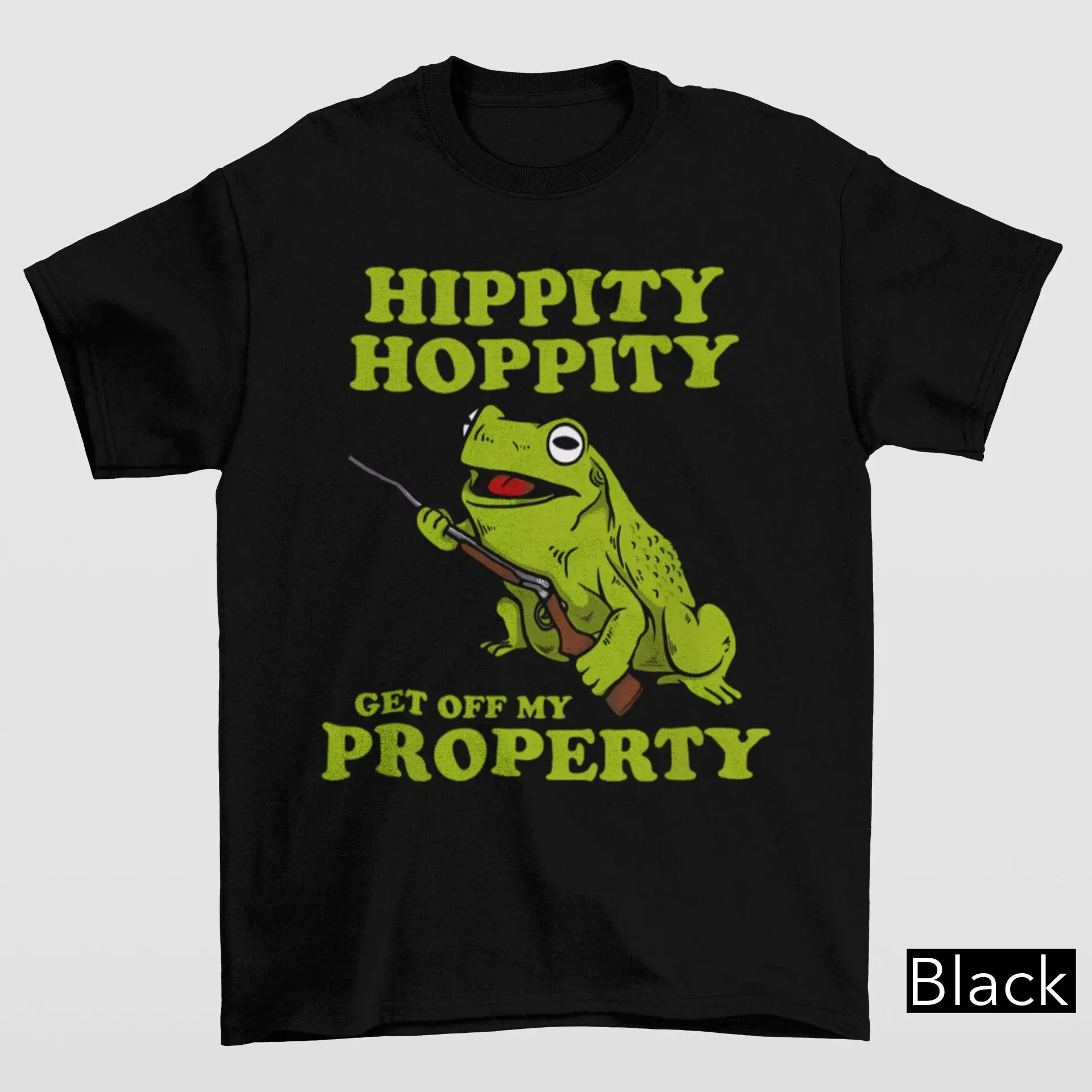 Hippity Hoppity Get Off My Property Meme T Shirt Sarcastic Gag S Parody Offensive Adult Humor Dank Y2K