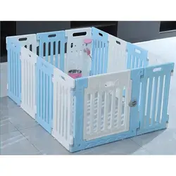 Dog Cat Playpen with Door Rabbit Guinea Pig Cages Dog Fence Cat House Cage Indoor & Outdoor Portable Yard Fence Crate Kitten