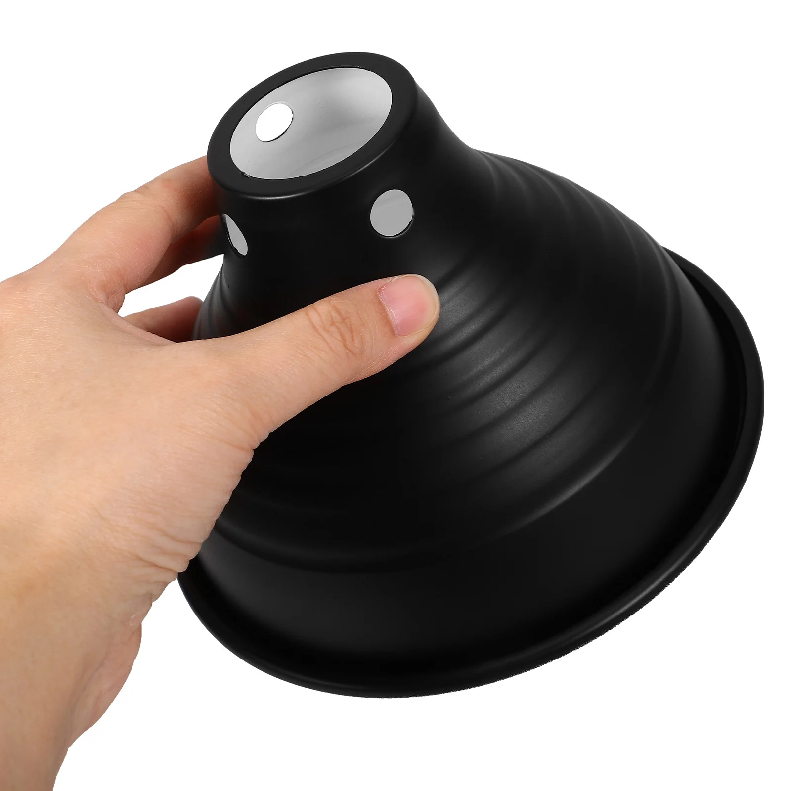 

1pc Reptile Heat Lamp Cover Iron Reflector Design For Lizard Snake Turtle Terrarium Heating Shade Reptile Box Accessory