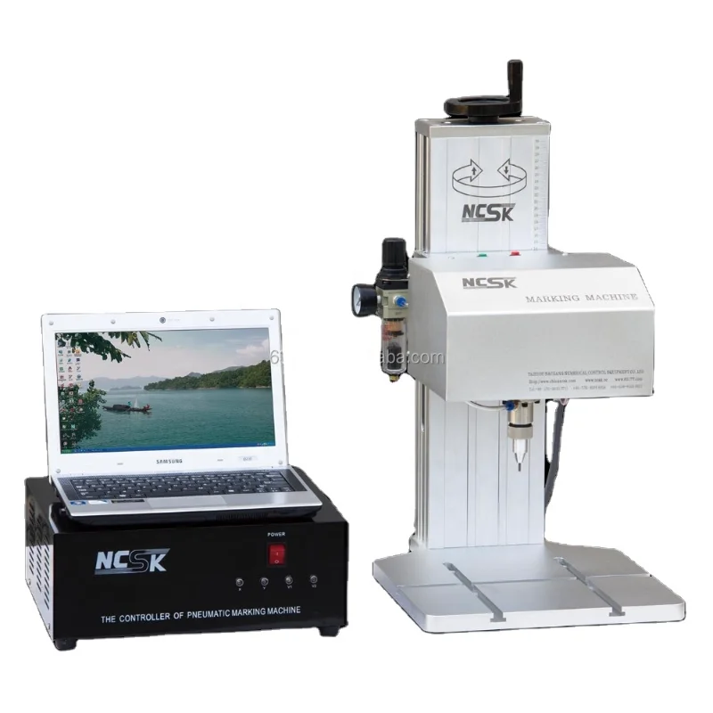 Metal Engraving Machine Automatic Numbering  China Marking  430*330*675 Provided 2 Years CN;ZHE Metal, Plastic 3mm