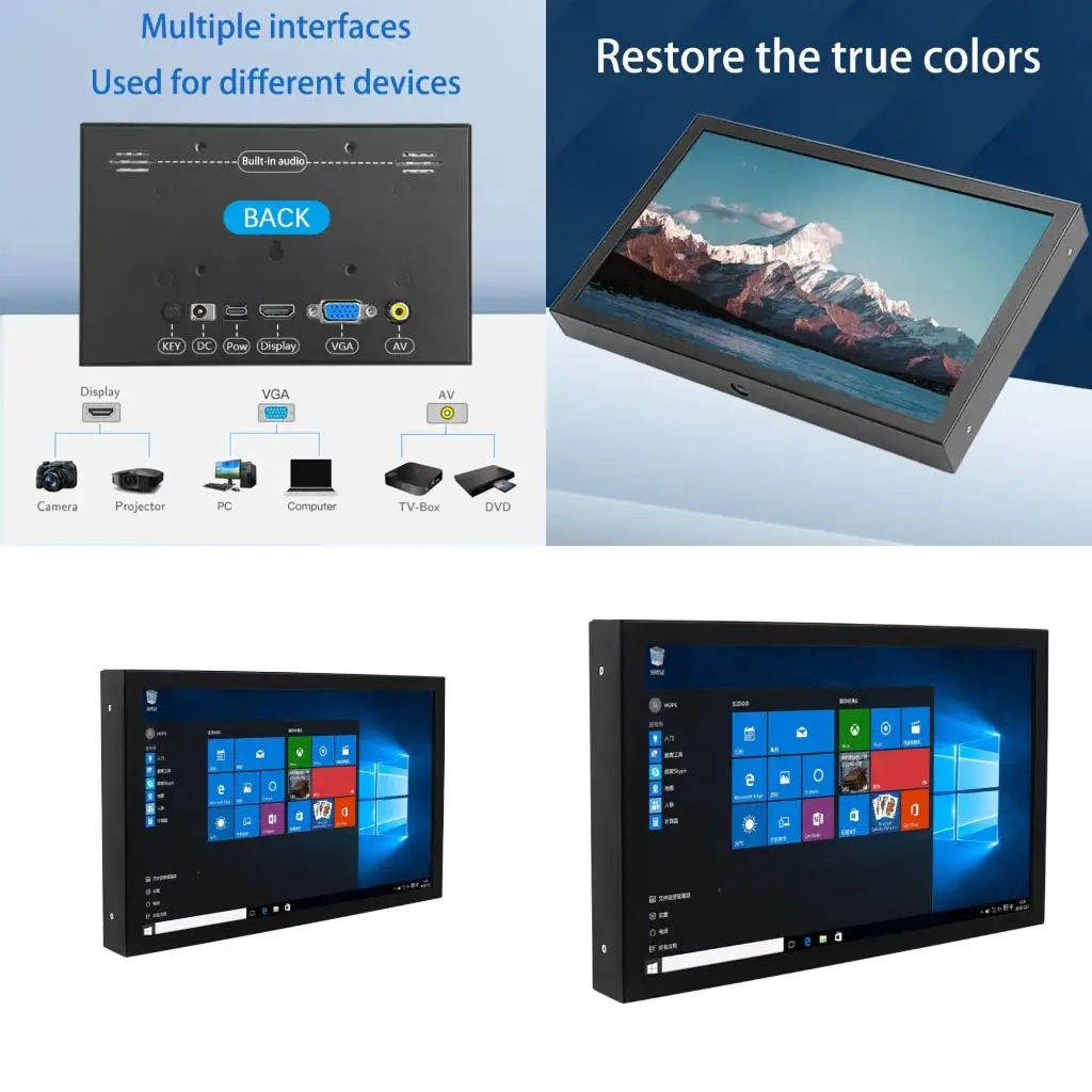 

7 -дюймовый динамичный экран дисплея Широкий совместимость VGA AV для Projectors Ноутбук