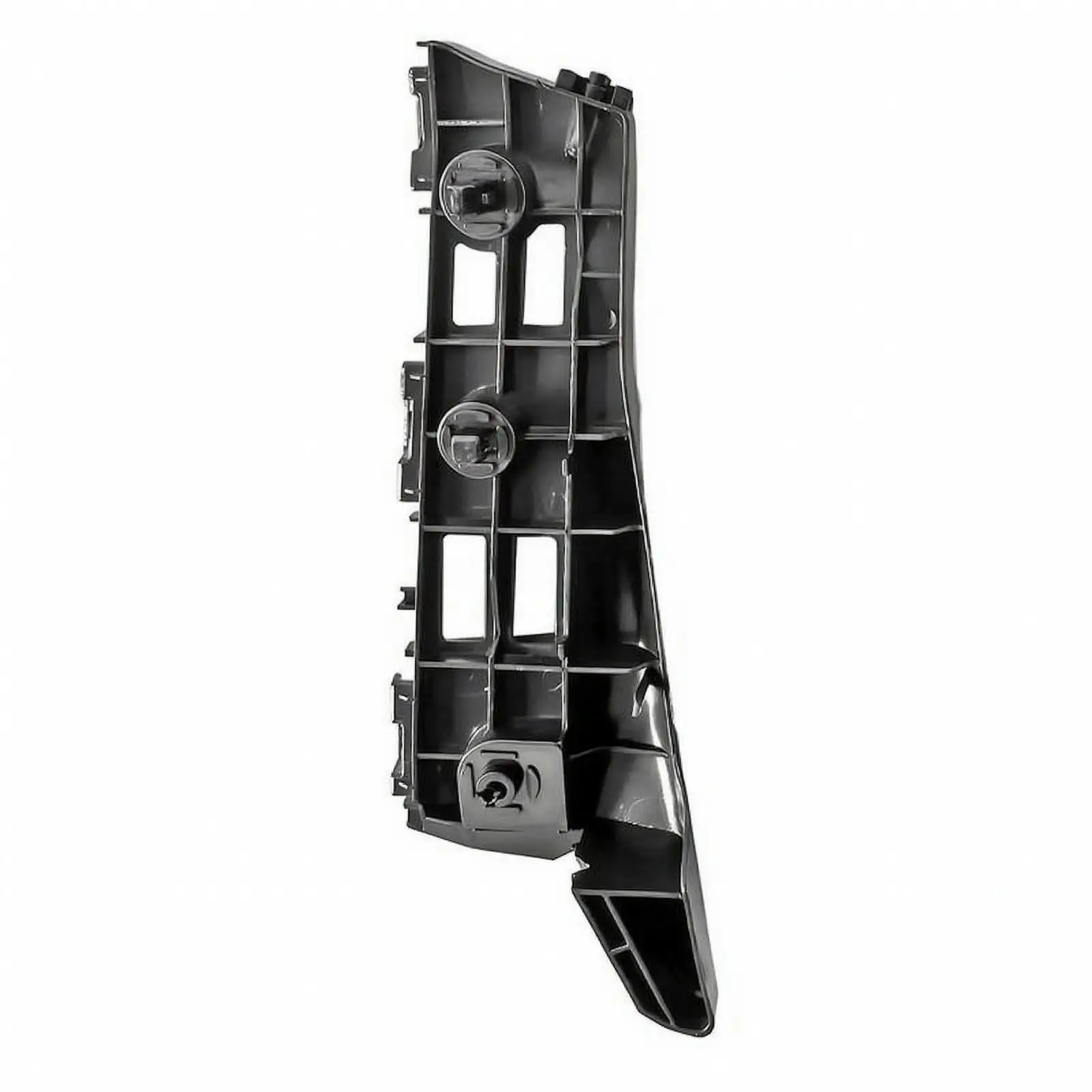 Replacement Car Bumper Bracket Front Support for Car Model 2010-2015 Black Molded Plastic Mounting Bracket with Multiple Fixing