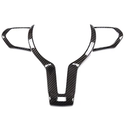 Car Steering Wheel Trim For BMW M sport M2 M3 M4 M5 X5M X6M F Chassis F87 Steering Wheel Panel Cover Sticker