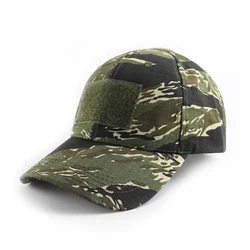 South Vietnam War US Special Forces Cap Hat Woodland Tigerstripe Camo Tactical Baseball Caps Outdoor Hiking Sports Fishing