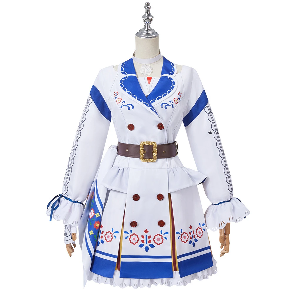 

Game Umamusume: Pretty Derby Yukino Bijin Cosplay Costume Fancy Dress Outfit Halloween Carnival Suit for Women Girls