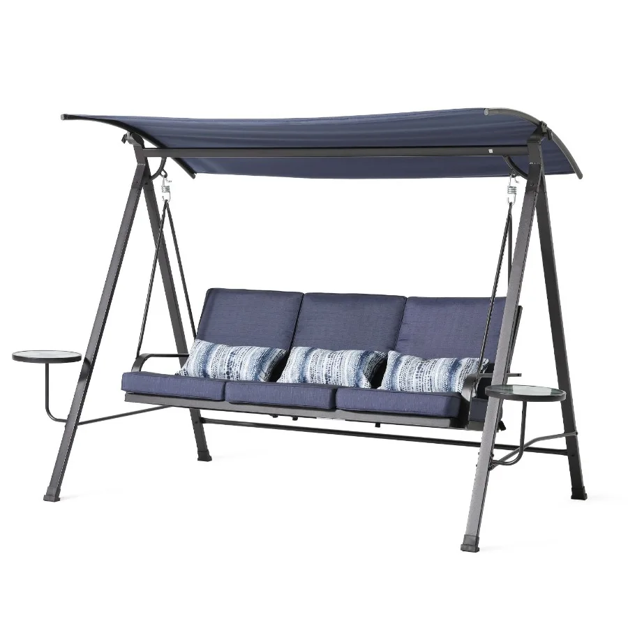 

Steel 3seater Swing Porch Swing with Canopy