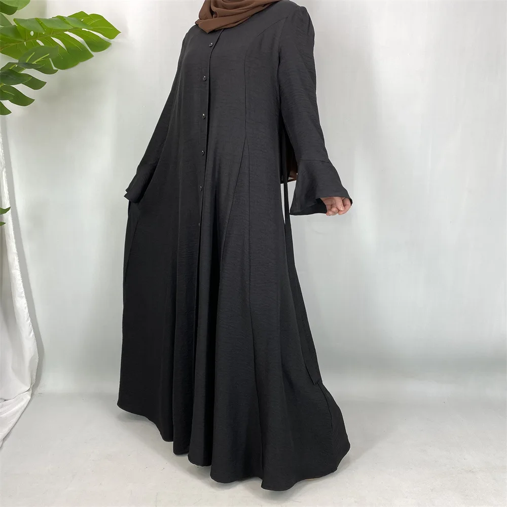 

Eid Abayas for Women Muslim Dress Ramadan Dubai Abaya Turkey Kaftan Islam Clothing Jalabiya Caftan Robe Femme Musulmane Vestidos