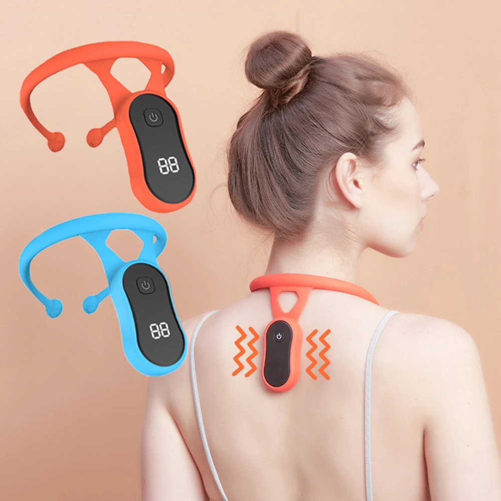 Picture 3: Smart Posture Corrector Miicro Vibration Posture Training Reminder Sensor Back Posture Neck Hump Corrector for Kids Adult