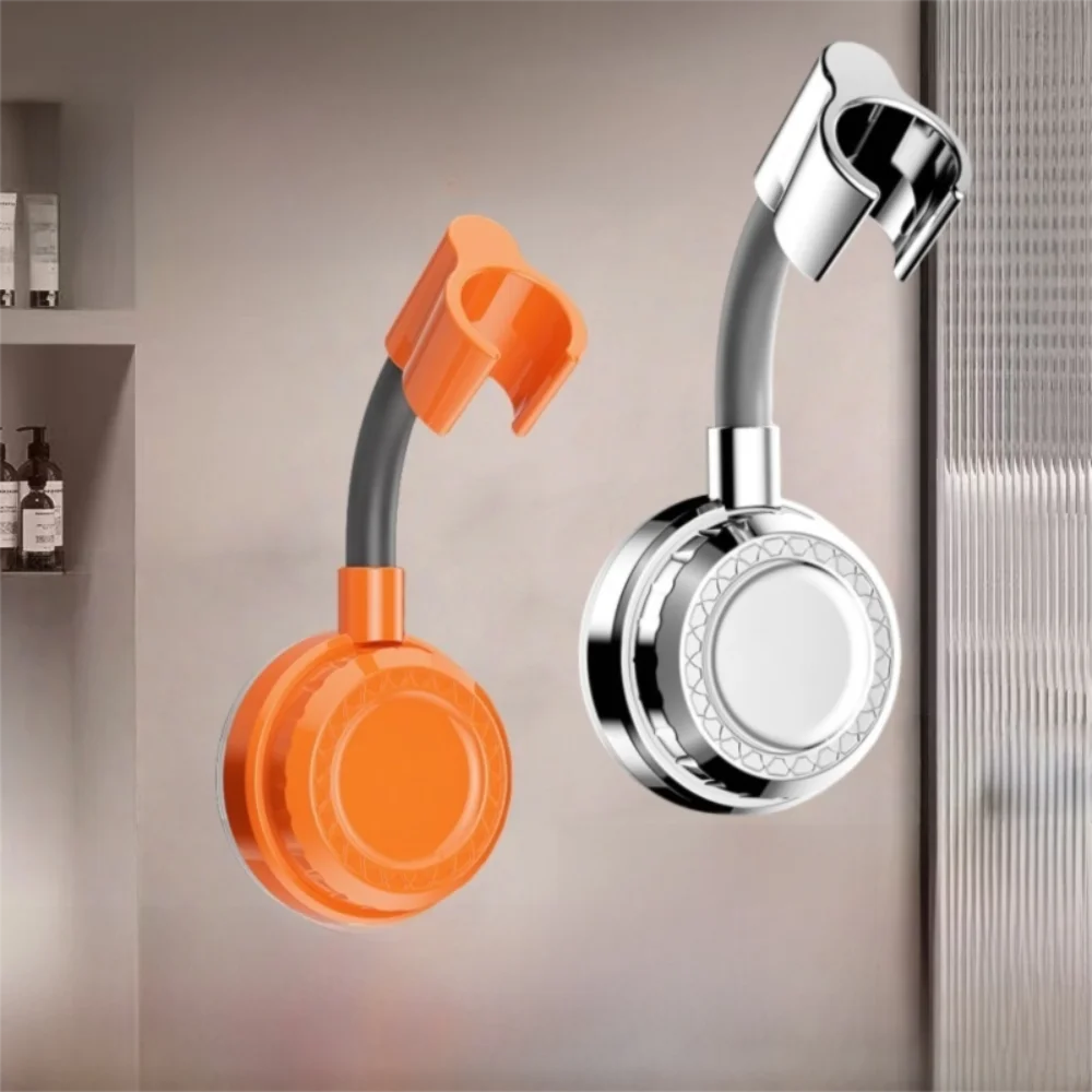 New Adjustable Shower Head Holder Suction Cup Wall Mounted Showerhead Bracket Handheld Sprayer Support Bathroom Accessories