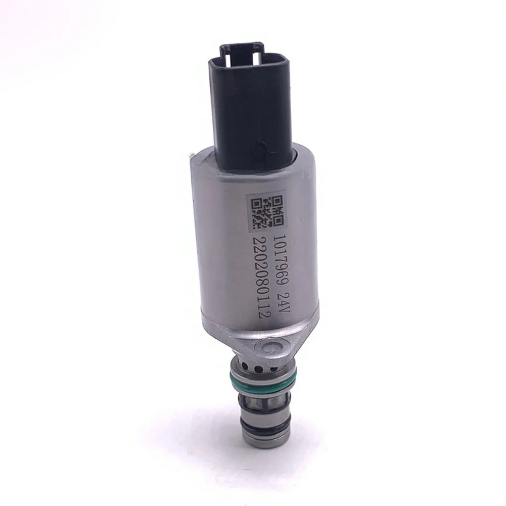 24V Hydraulic Pump Proportional Solenoid Valve For SY335-Excavator Hydraulic Pump Proportional Solenoid Valve Accessories