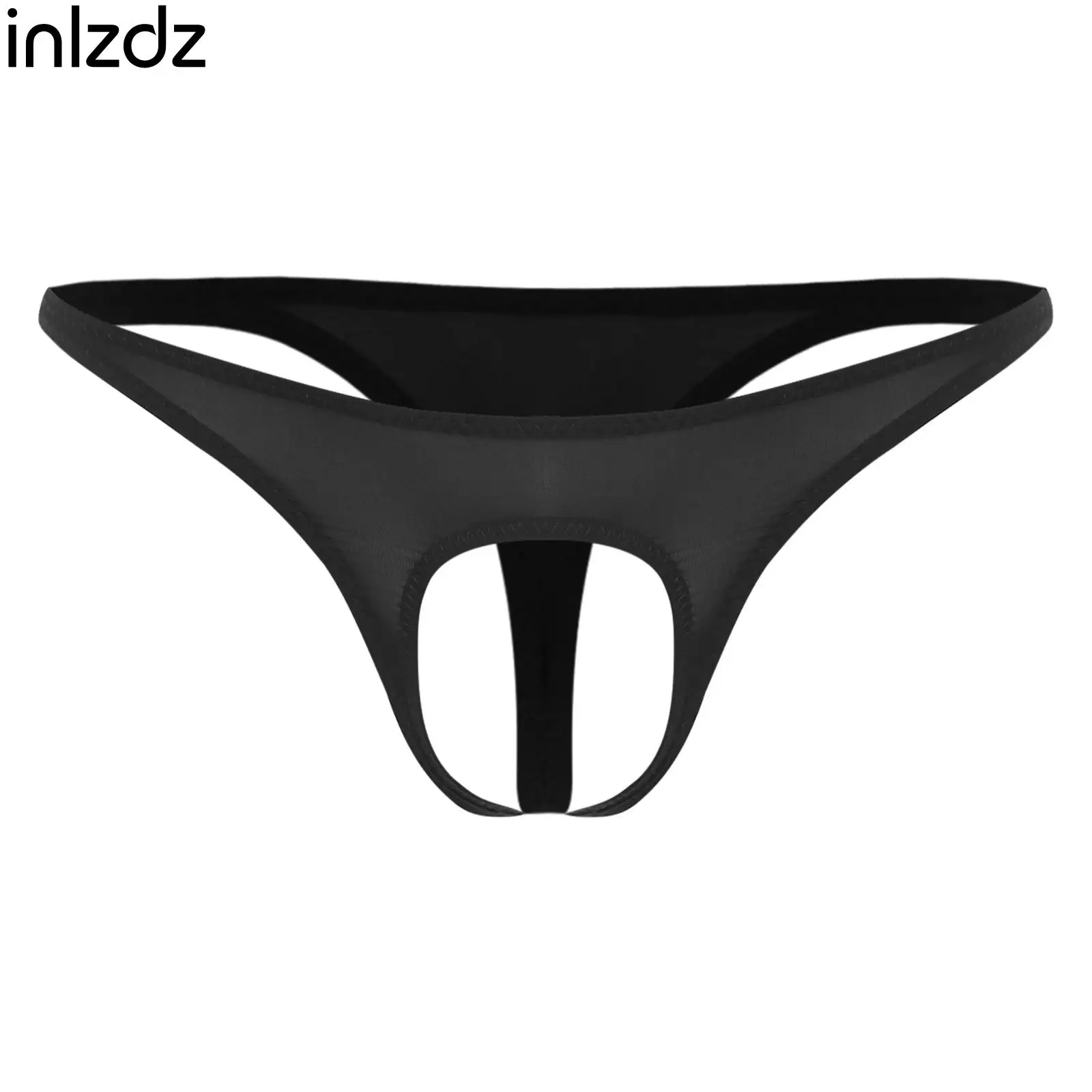 

Mens Sexy Lingerie Underwear Low Waist Open Front Thongs Exotic Pants Nightclub Special Costumes Daily Wear Sportwear Nightwear