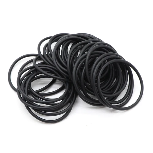 Imagen 2 del producto 10/50 Uds NBR junta tórica espesor CS 3mm OD 10 ~ 80mm caucho de nitrilo butadieno espaciador resistencia al aceite arandela forma redonda