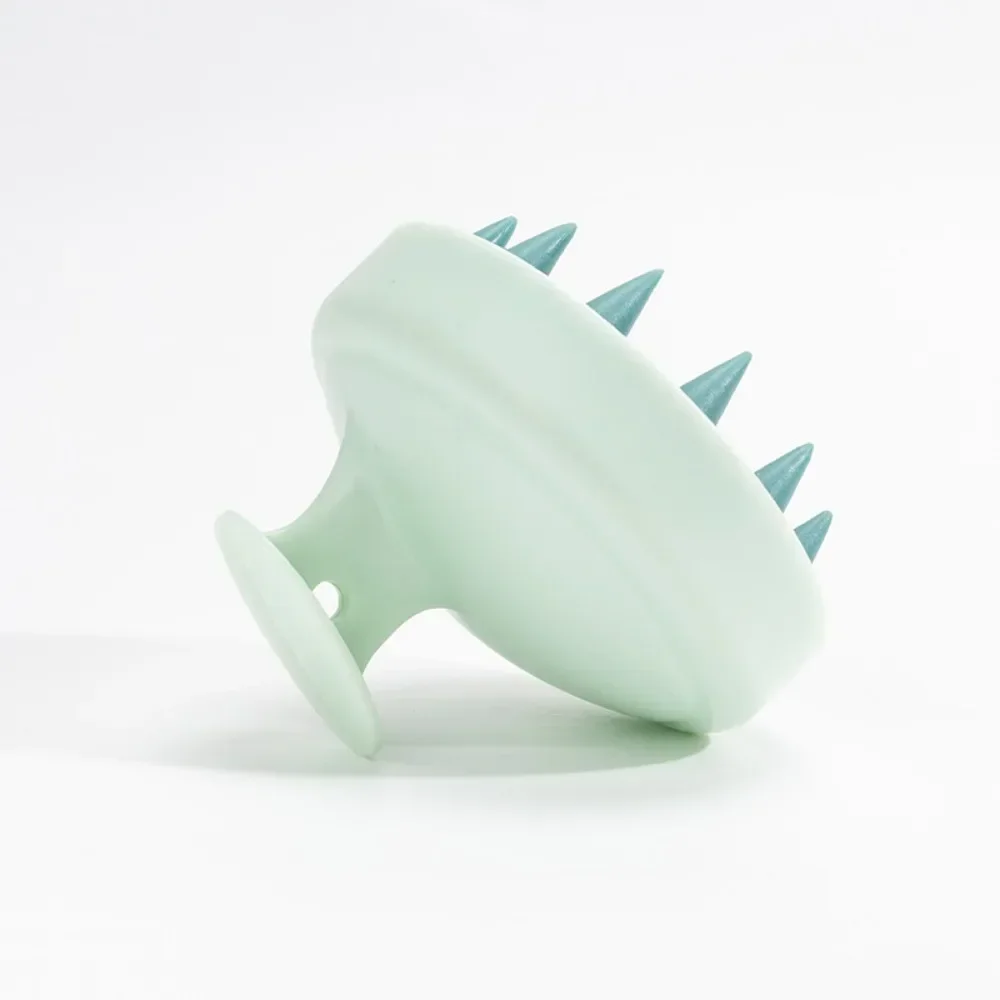 Cepillo de champú de silicona para cabeza, peine para masaje del cuero cabelludo, peine para lavado de cabello, cepillo masajeador para el cabello,