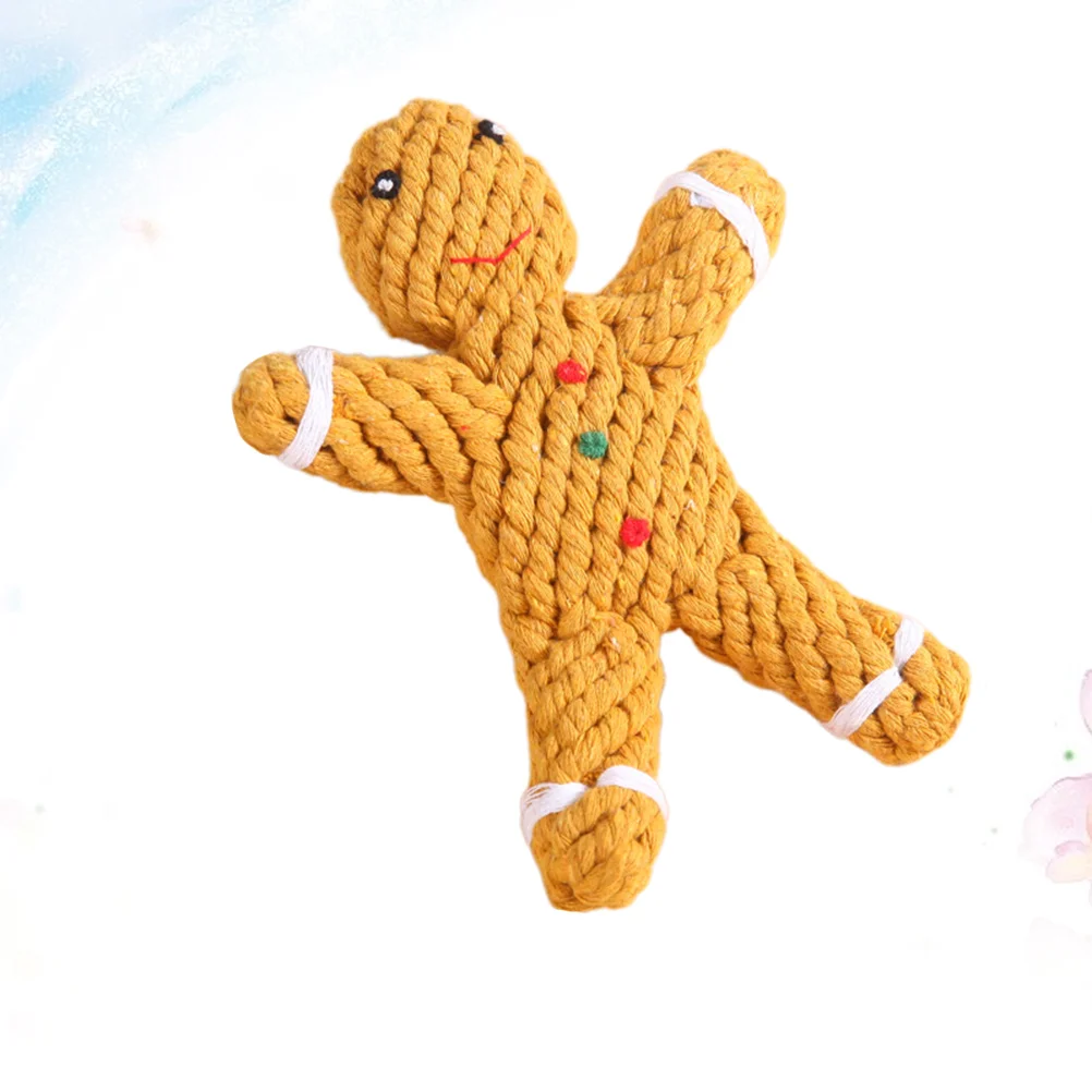 

Christmas Gingerbread Toy Lovely Dog Chewing Toys Pet Toys Dog Puppy Bite Toys Pets Supplies for Home Shop