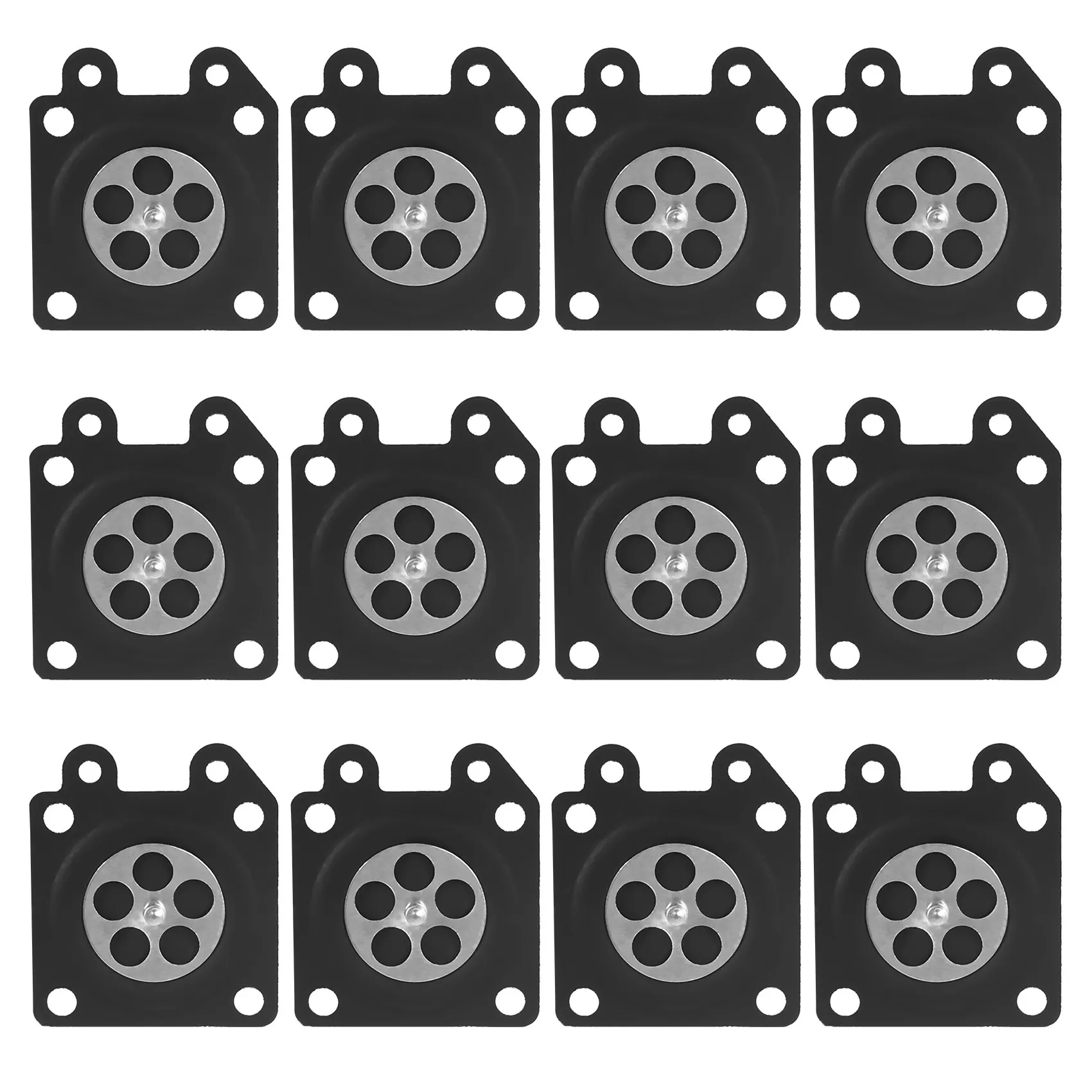 

30Pcs Carburetor Parts Chainsaw Carburetor Membrane Pads For Zama Chainsaw Carburetor 2500/3800/4500/5200/5800 Accessories