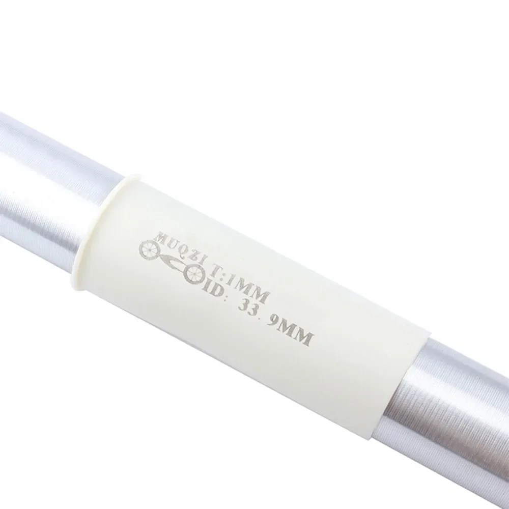 

Shim Tube Sleeve Reducer Seat Post Tube Adapter Bike Seatpost Shim Tube Sleeve Reducer for Folding Bicycles 339mm White