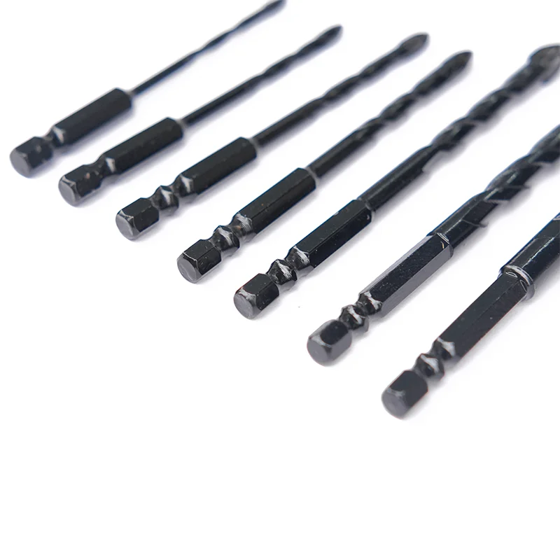 3-12mm 1pcs multifunctional triangular drill bit hand drill is suitable for drilling holes in tiles, glass concrete stone wood