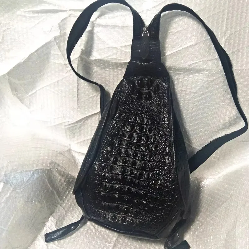 

Мужская винтажная нагрудная сумка через плечо из натуральной коровьей кожи, прочная сумка на плечо для отдыха