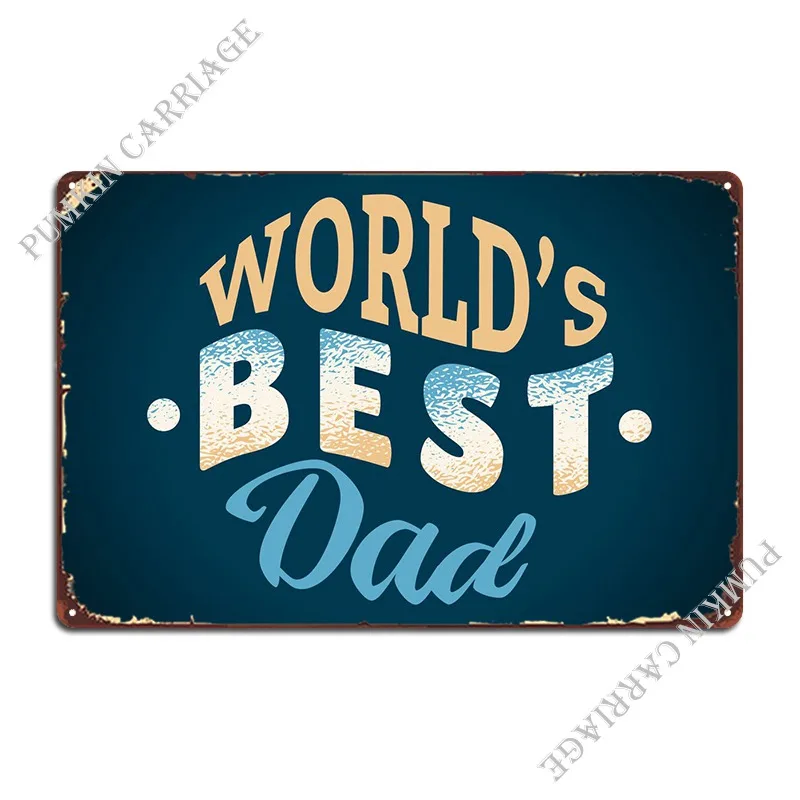 Лучший в мире металлический плакат в стиле 